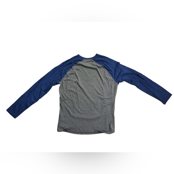 New York Mets Blue, Orange and Gray Long Sleeve XL Men’s Raglan Shirt with Logo! - Picture 5 of 5